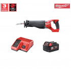 Kit M18CSXP1-SK scie sabre M18CSX + 1 x 5,0ah + chargeur M12-18C Milwaukee