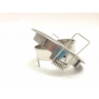 Support spot rond orientable inox
