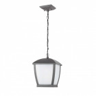 Suspension de jardin grise wilma 1 ampoule