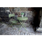 Table bistrot de jardin en métal