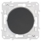 Interrupteur va-et-vient schneider electric odace gris anthracite