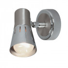 Spot chromé techno 1 ampoule 8 cm