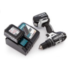 Makita perceuse-visseuse a percussion dhp482z avec 2 batteries 18v 3ah li-ion et coffret makpac