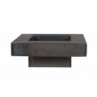 Brasero en acier plateau design 80 cm