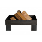 Brasero en acier plateforme 80 cm