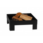 Brasero en acier peint plateforme 80 cm