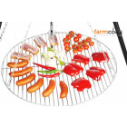 Grill de cuisson en acier inoxydable sur trépieds nobel - Dimension au choix