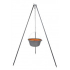 Chaudron en fonte sur trépied 16 litres