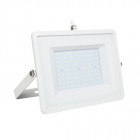 V-tac vt-49101 100w projecteur led super slim blanc ip65 blanc froid 6400k - sku 5972