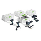 Kit Combo sans fil FESTOOL Montage - TID 18 + TXS 18 + PSC 420 + TB M 137 - 578026