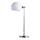 Lampe de table chromée techno 1 ampoule 87 cm