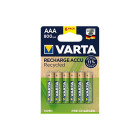 6 piles rechargeables aaa 800mah varta recycled (56813101436)