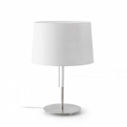 Lampe de table blanche volta 1 ampoule