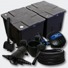 Kit de filtration de bassin bio filtre 60000l pompe stérilisateur 24w helloshop26 4216508
