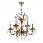 Chandelier laiton classic 6 ampoules 95 cm Chandelier laiton classic 6 ampoules 95 cm