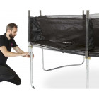 Trampoline avec filet innovant 3g spacezone 305 cm
