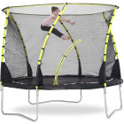 Trampoline avec filet innovant 3g whirlwind 305 cm