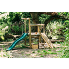 Plateforme d'activités en bois jeux et découverte de la nature