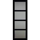 Porte coulissante modèle telia en enrobe noir largeur 73