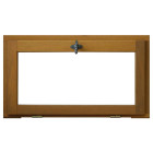 Châssis abattant en bois h60 x l100 côtés tableau + poignée  (ref 010220f9) gd menuiseries