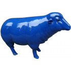 Mouton design colorée en résine 103 cm