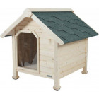 Niche en bois chalet large