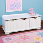 Banc de rangement enfant nantucket