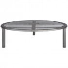 Grille en métal feu de camp