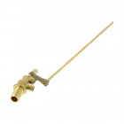 Robinet flotteur laiton 12-17 tige 290mm sans contre écrou