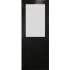 Bloc porte athena noir h204 x l73 poussant droite cotes tableau gd menuiseries