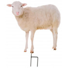 Animaux de la ferme sur pique (lot de 4)