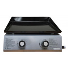 Plancha de table gaz 2 feux