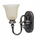 Applique murale laiton neoclassic 1 ampoule 27 cm