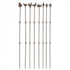 Supports à plantes verticaux (lot de 8)