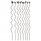 Supports à plantes verticaux ondulés (lot de 8)