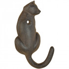 Patère queue de chat en fonte (lot de 2) Patère queue de chat en fonte (lot de 2)