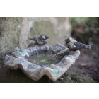 Bain à oiseau déco mousse