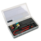 Kit test de circuit electrique auto avec fusibles disjoncteurs 8 pcs
