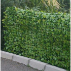 Rouleau haie artificielle jet7garden 1,50x3m - vert tendre - feuilles de rosier