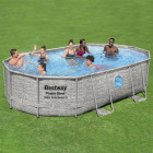 Ensemble de piscine power steel 488x305x107 cm