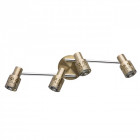 Spot laiton techno 4 ampoules 16 cm