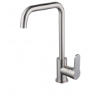 Robinet de cuisine nickel brossé design design a poser