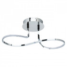 Plafonnier chromé techno   19 cm