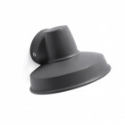 Aplique murale de jardin gris foncé bronx 1 ampoule