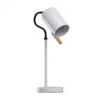 Lampe de table blanche megapolis 1 ampoule 50 cm