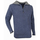 Pull LMA CACAO bleu nuit T.3XL - 803170 BLEU NUIT T.7
