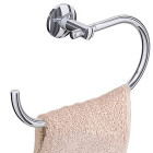 Porte serviette anneau mural salle de bain serie miami 