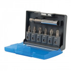 7 embouts de vissage acier S2 antidérapants