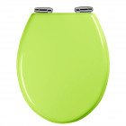Abattant wc - mdf et double frein de chute - soft green Aurlane - 700586