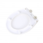 Abattant de toilette universel - double frein de chute - pp - déclipsable Aurlane - 701043